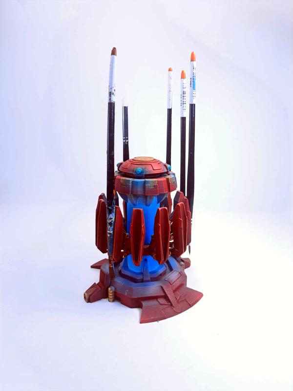 greater good tau brush rack