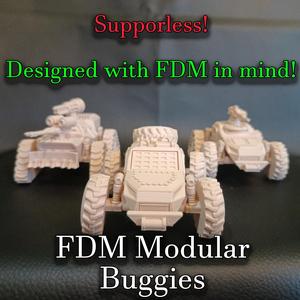 FDM Modular Buggies 0.4mm nozzle , 0.2mm layer height