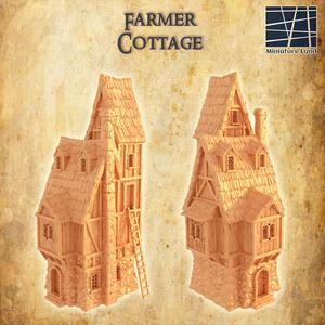 Farmer Cottage 28 mm Tabletop Terrain