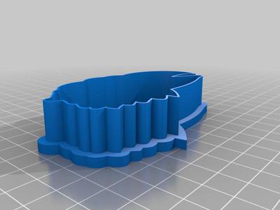 Kansas Jayhawks simple cookie cutter