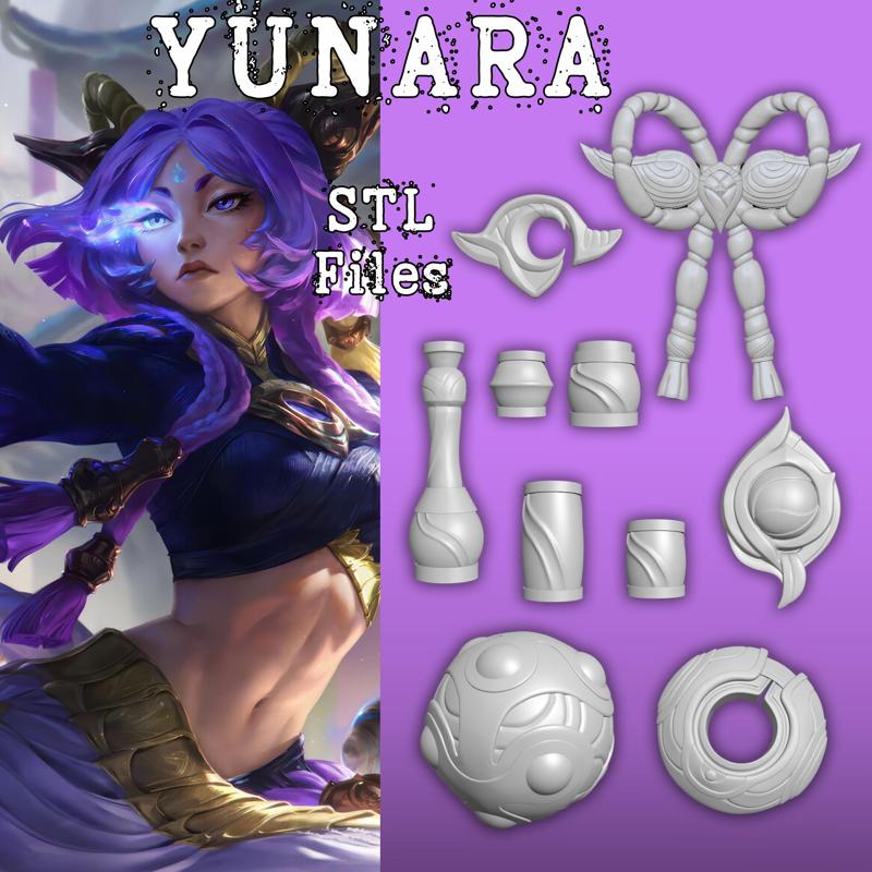 YUNARA COSPLAY STL