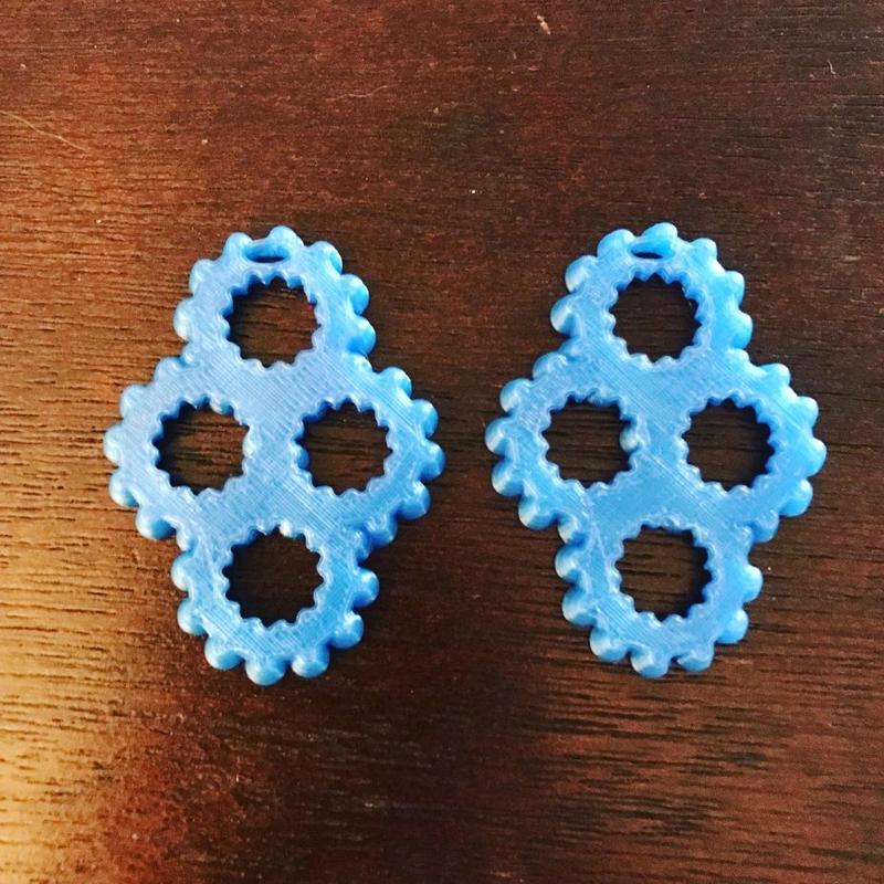 N Lobe Earrings