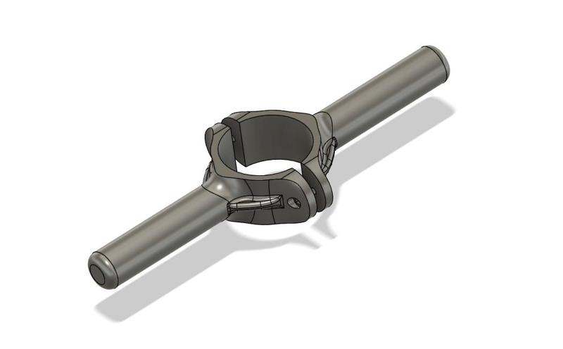 Second handle for electric scuter