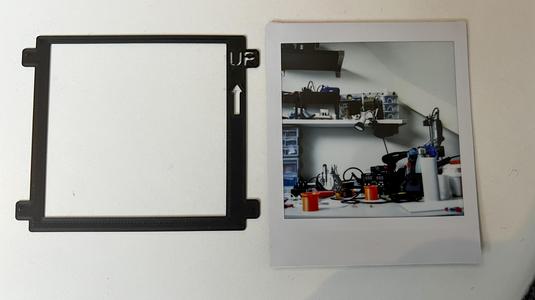 RB67 Mask for instax square back