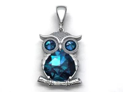 owl pendant