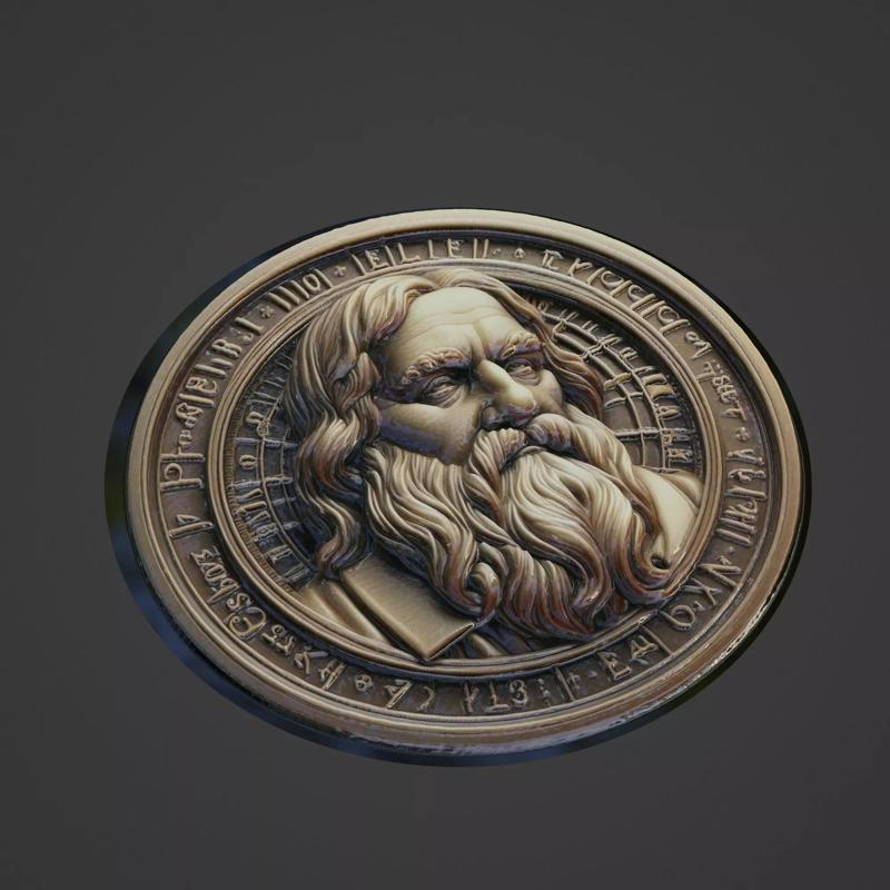 Galileo Galilei Medallion