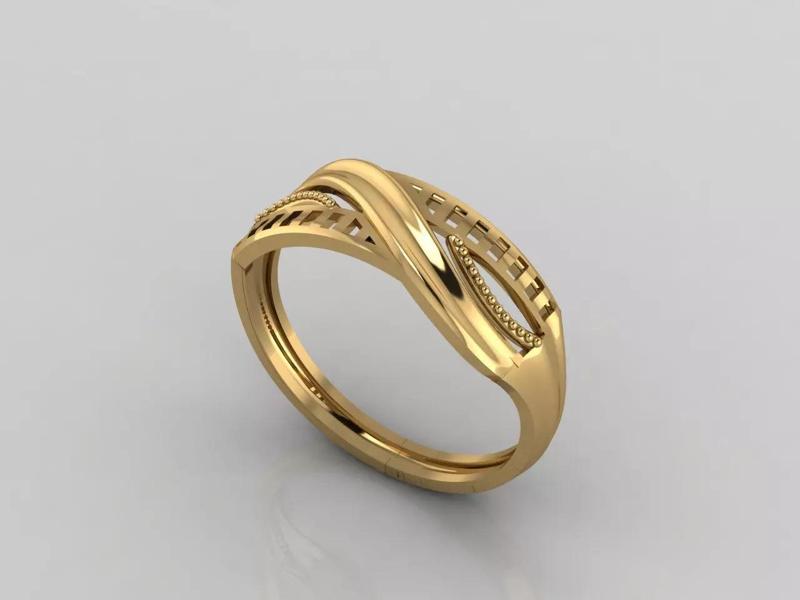 Women Plain Ring Ready STL 3DM Models Womens Rings 3D models