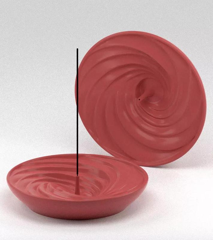 Spiral Incense Holder