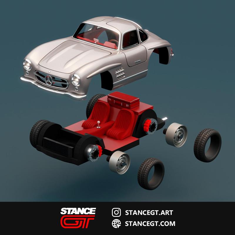 Mercedes 300SL | Model Kit Car