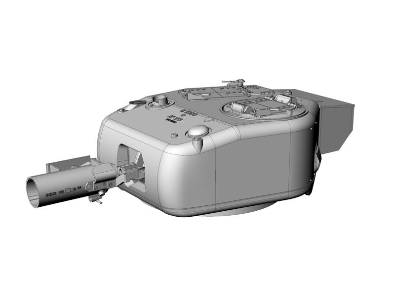 1/16 Churchill MK IV turret AVRE