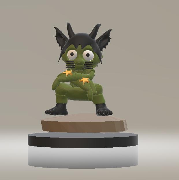 Ghana Monster  3d printable model