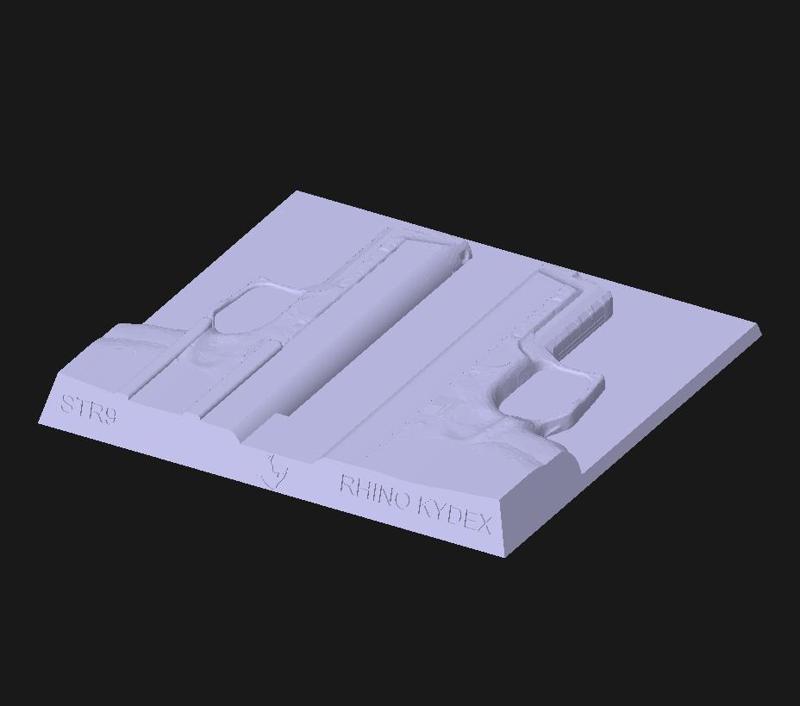 Beretta STR9 Kydex Plate