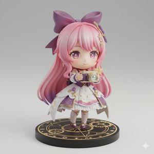 nikki photographer - infinity nikki - video game (chibi)