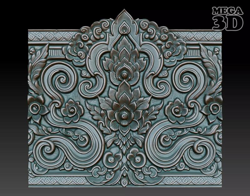 Asia Temple Wall 09-250111