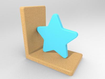 Star bookend