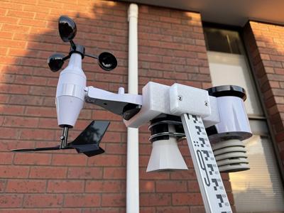 Ecowitt WS69 Detachable Mount and Bracket