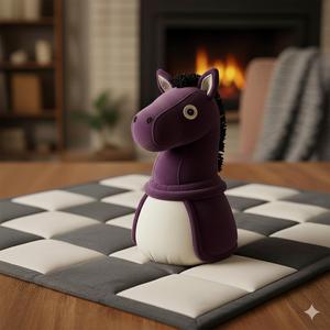 Plush Chess Knight