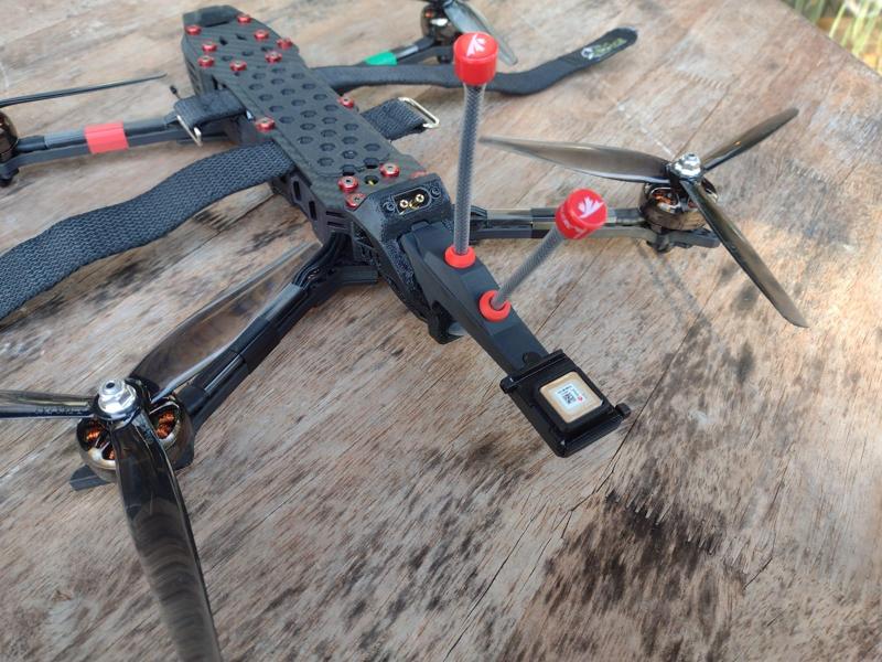 GEPRC Crocodile LC75 Tail Mount for M10Q GPS v2