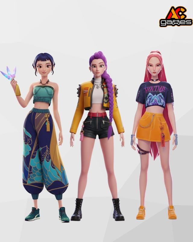 K-pop Demon Hunters (Rumi-Mira-zoey)