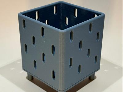 SKADIS desk organizer/pen holder cube
