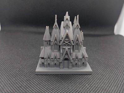 Frozen Cathedral Disney Fanart Fanmade Statue