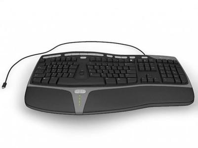 Microsoft Ergonomic Keyboard KB4000 3D model