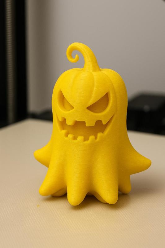 ghost-like pumpkin