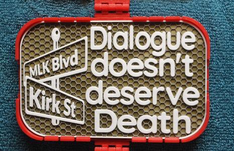 Dialogue doesn't deserve Death sign