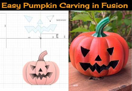 Halloween Pumpkin Carving in Fusion