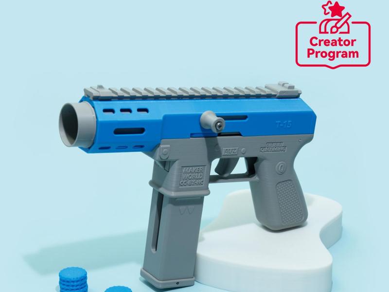 TEC-9/T-15 Frisbee Launcher