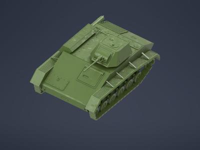 t-70 light tank model 