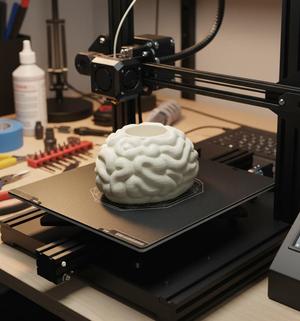 Anatomical Brain Desk Organizer / Pencil Holder