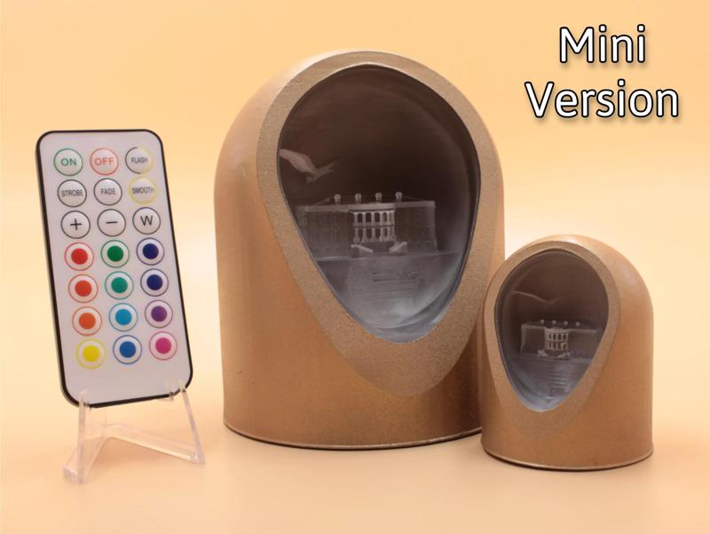 Love For America Mini - LED Light Up Diorama