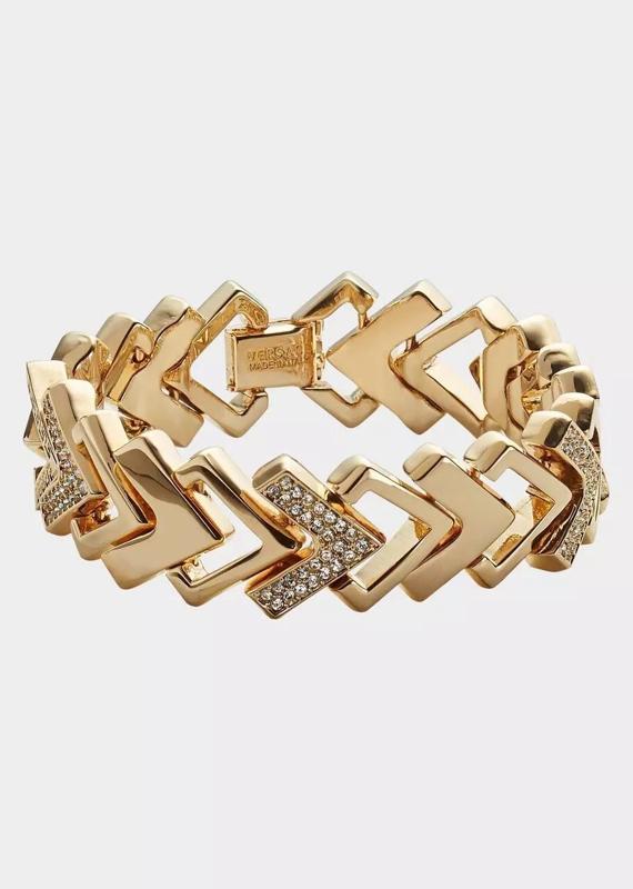 versache braslet and earing