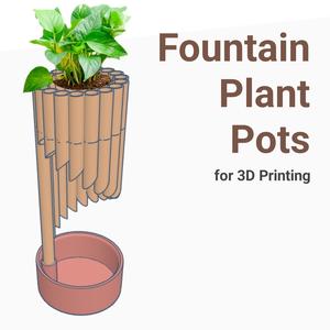 Fountain Plant Pots