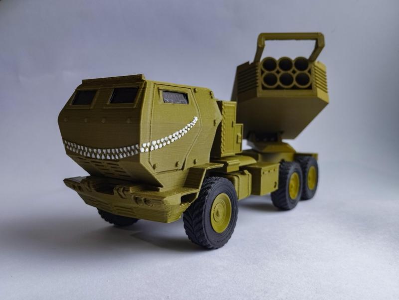 Full 3D printed M142 Himars