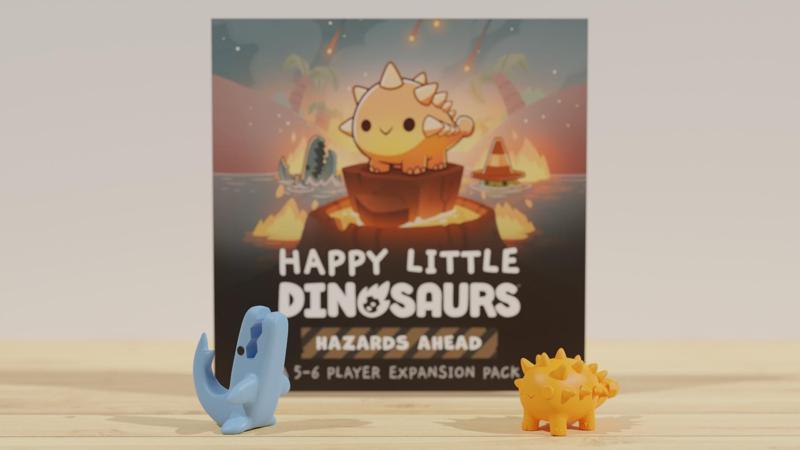 Happy Little Dinosaurs - Hazards Ahead 3D Characters