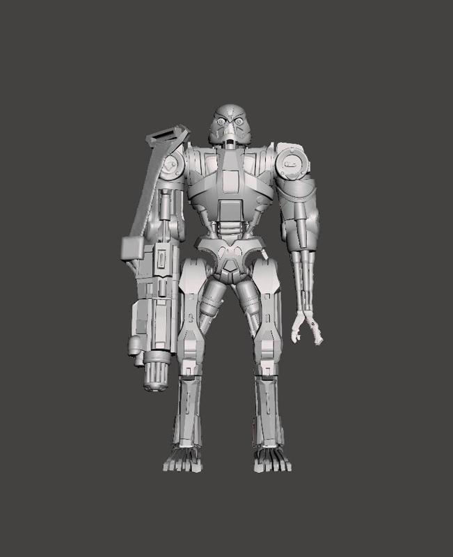 FAN ART TERMINATOR T-70 Autonomous Infantry Unit