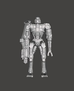 FAN ART TERMINATOR T-70 Autonomous Infantry Unit