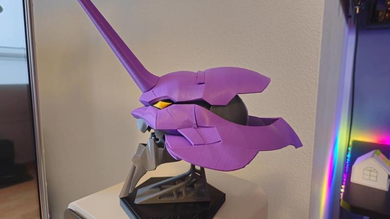 EVA Unit 01 Head Bust from Neon Genesis Evangelion