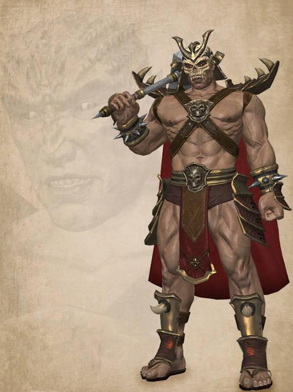Mortal Kombat Shao Kahn Costume Armor