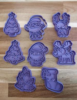 Christmas cookie cutter kwaii