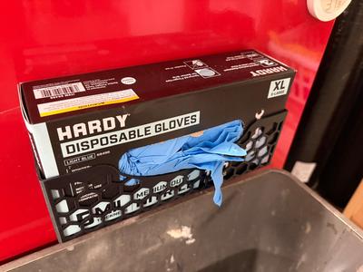 Magnetic Disposable Glove Mount Holder Dispenser