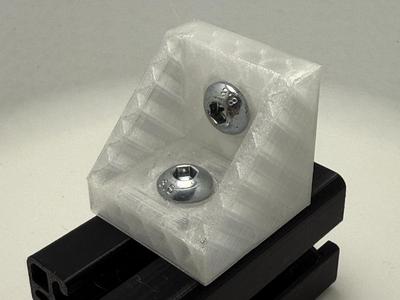 40x40 Angle Connector 90° (Standard & Offset)