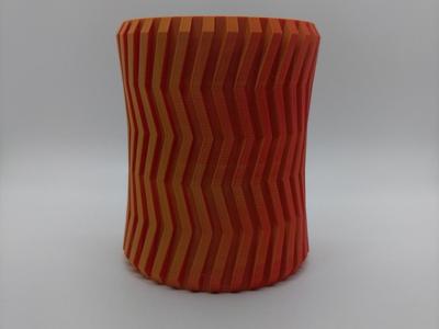 wavy rib cup