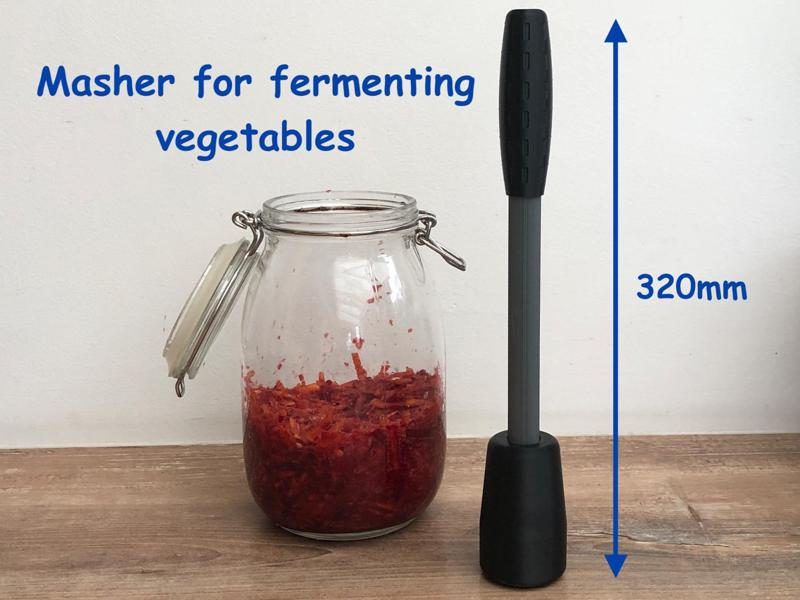 Vegetable fermentation stamper
