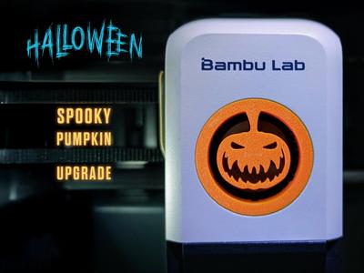 X1C - P1S/P Toolhead fan cover - Halloween PUMKIN