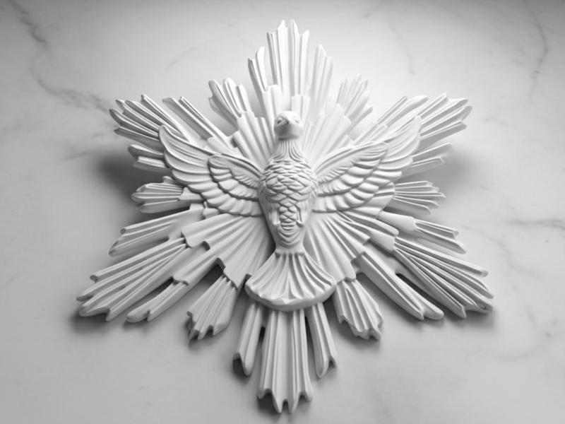DIVINE HOLY SPIRIT 8CM