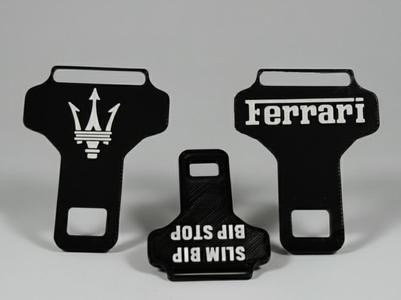 FERRARI e MASERATI SLIM BIP BIP STOP, safety belt
