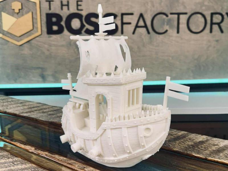 Pirate Galleon – Epic 3D Printed Ship (10")